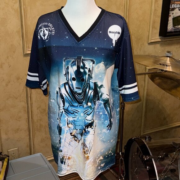 Blackmilk x BBC Doctor Who Cyberman Touchdown M - Picture 1 of 4